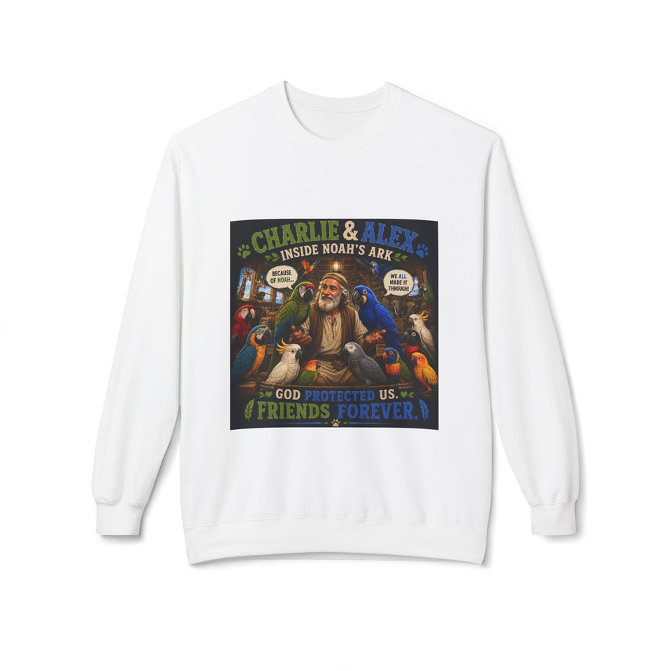 Charlie & Alex “Inside Noah’s Ark” Christian Sweatshirt CA17