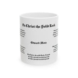 45H  On Christ the Solid Rock  Mug