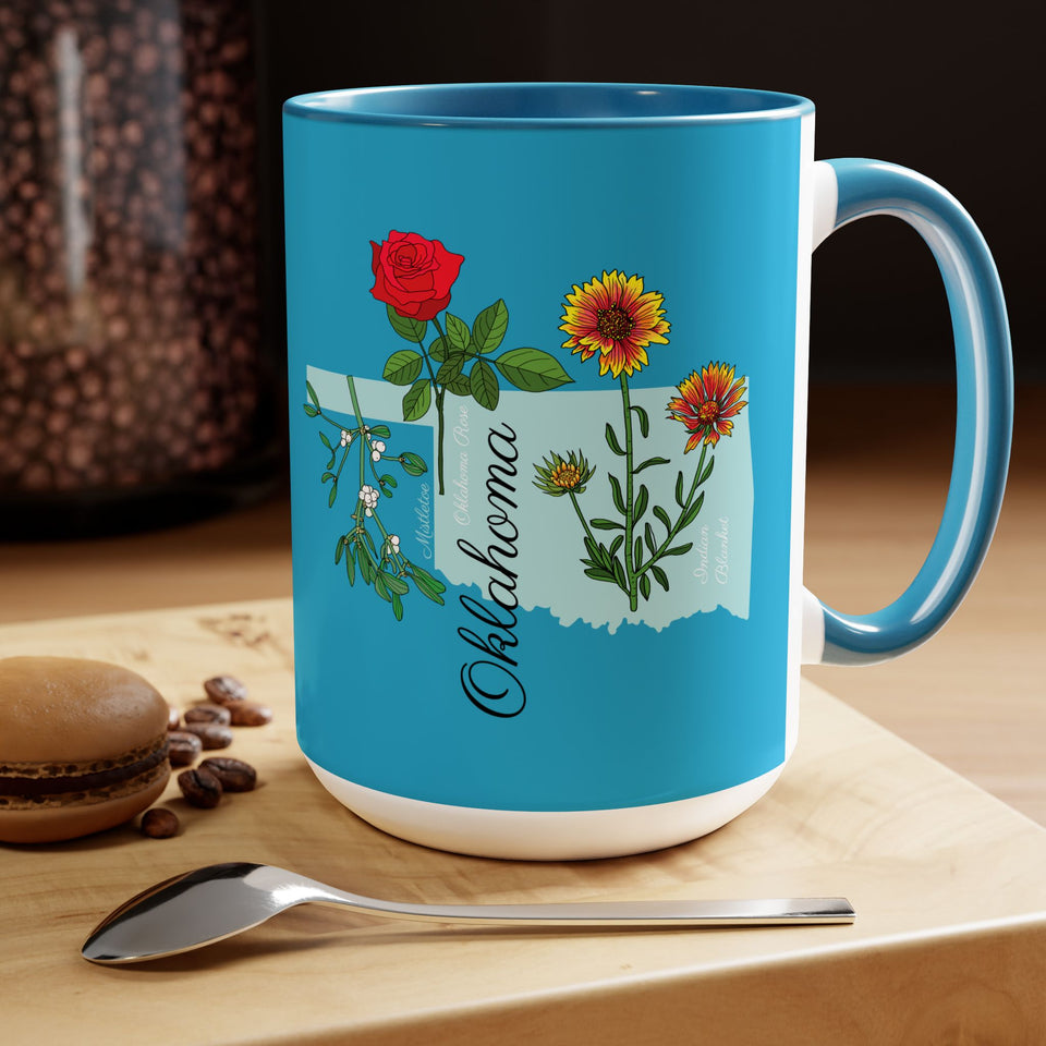 36SFM  Oklahoma State Flower Mug