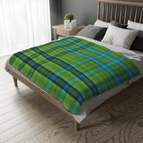25CB  Colorful Plaid Blanket