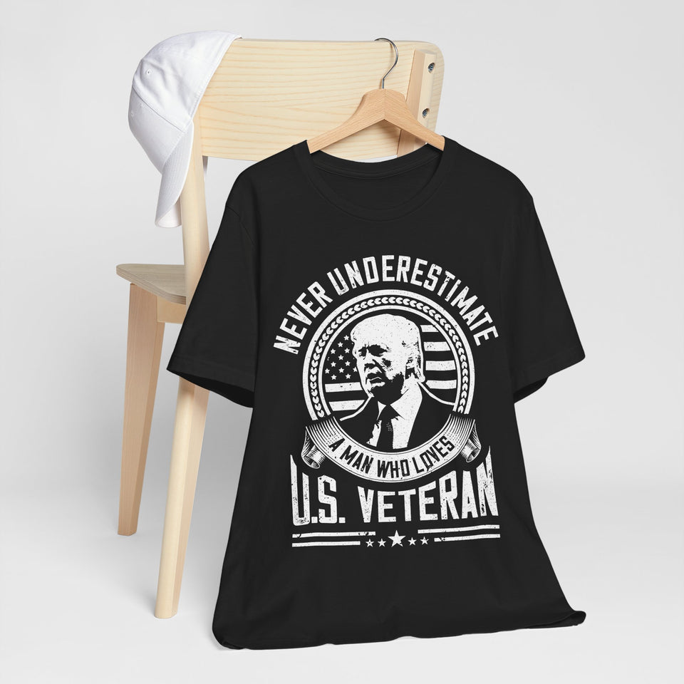 10USAR   A Man Who Loves US Veterans t shirts