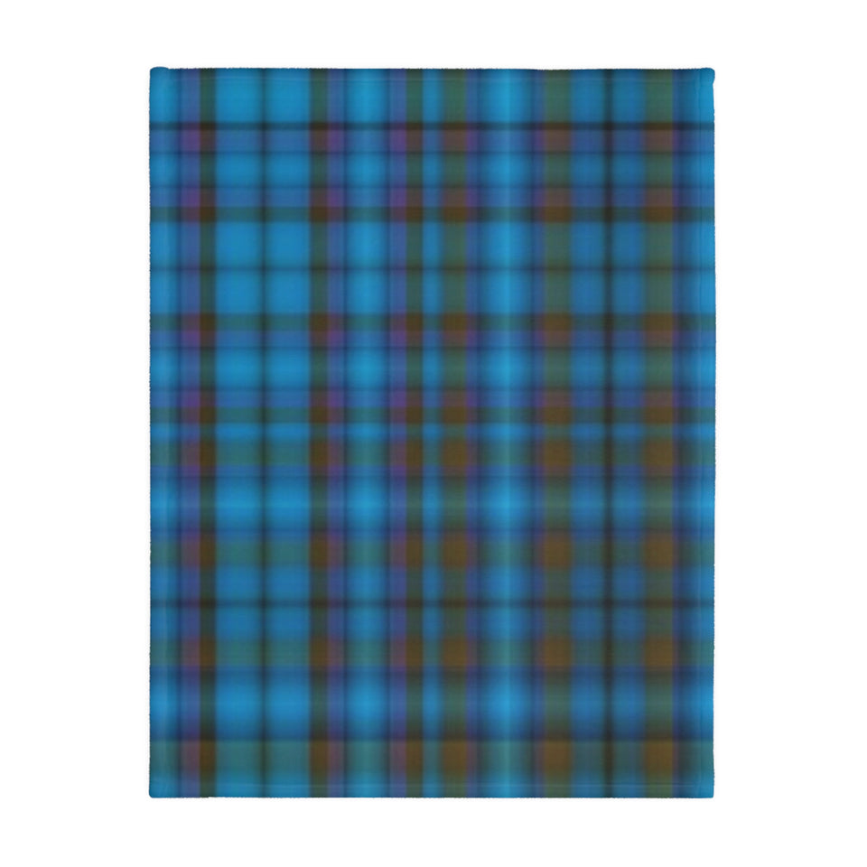 22CB  Colorful Plaid Blanket