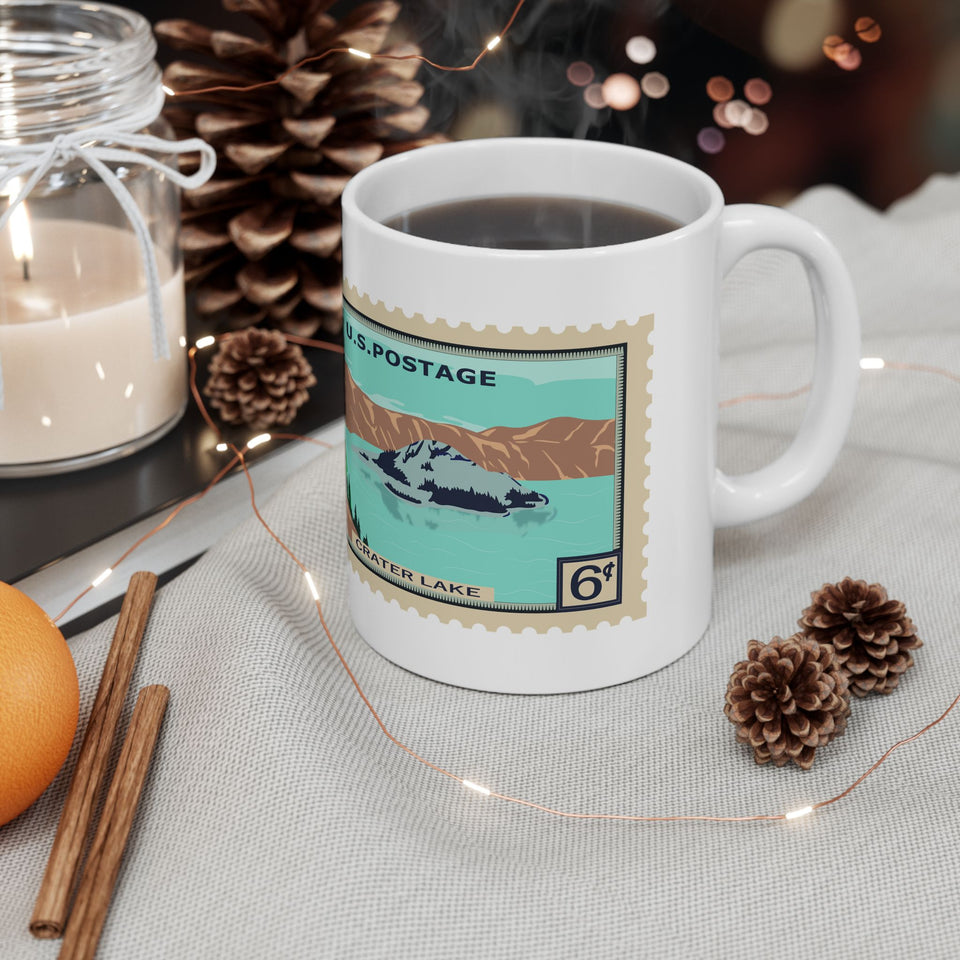 7NPS  Crater Lake Stamp Mug
