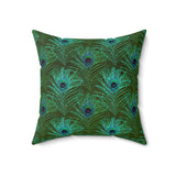 7PCF Peacock Feather Pillow
