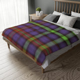 21CB  Colorful Plaid Blanket