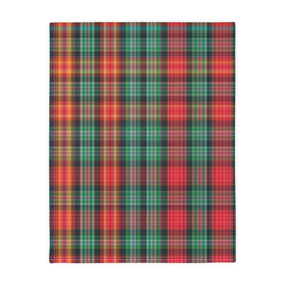 45CB  Colorful Plaid Blankets
