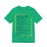30CTS   Unisex Psalms 23 Christian t shirt