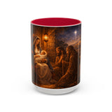BSM48 Shepherds Visiting Baby Jesus Mug