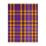40CB  Colorful Plaid Blanket