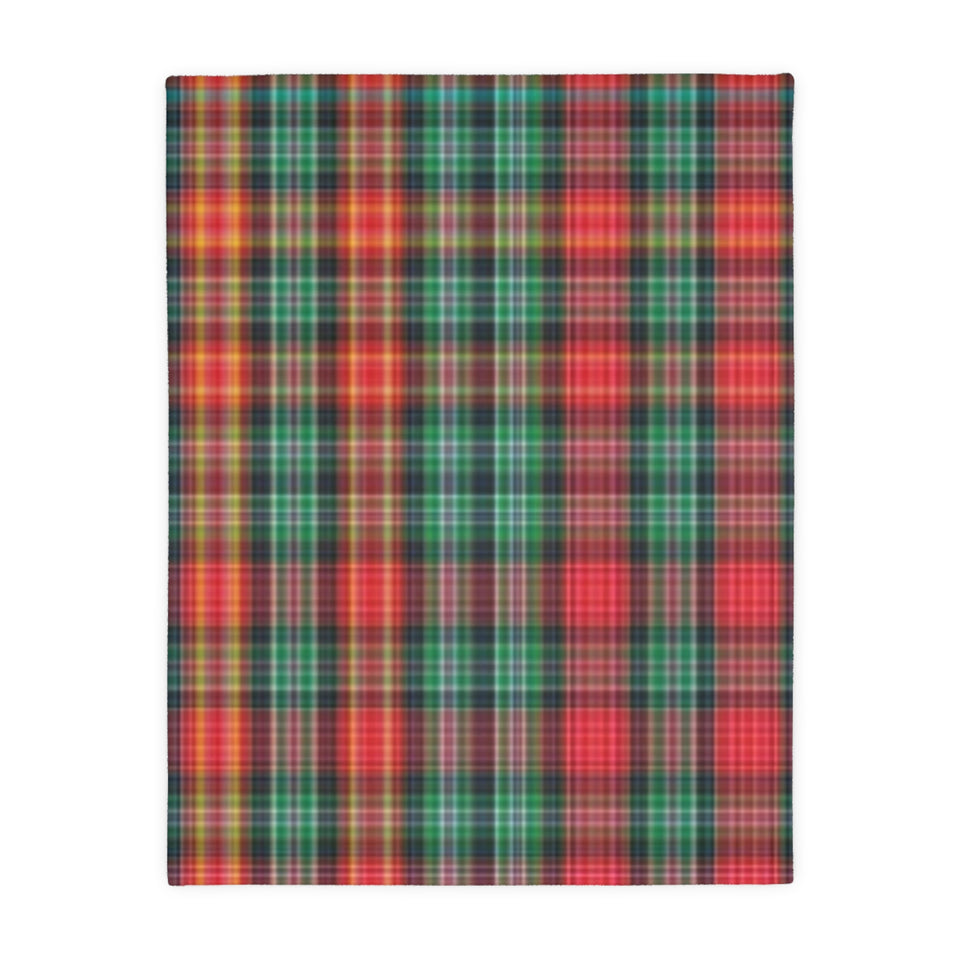 45CB  Colorful Plaid Blankets