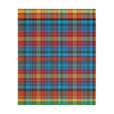 60CB  Colorful Plaid Blanket