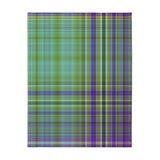 27CB  Colorful Plaid Blanket