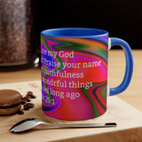 47CMSM  Colorful Marble Isaish 25:1 Mug