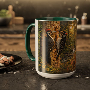 AM17  Forest Woodpecker Mug
