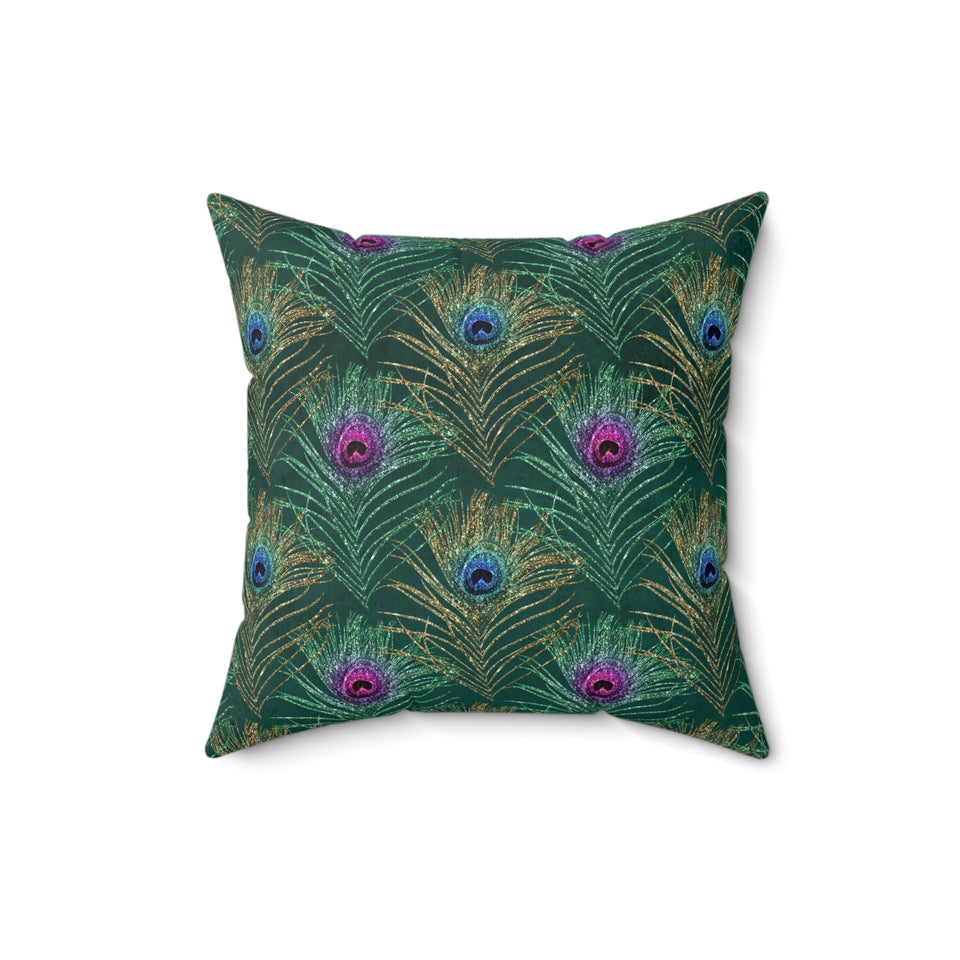 1PCF Peacock Feather Pillow
