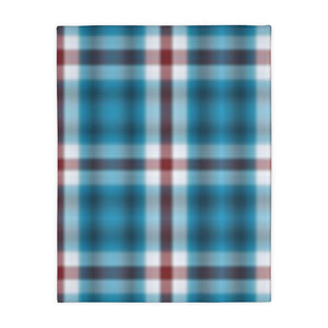 53CB  Colorful Plaid Blanket
