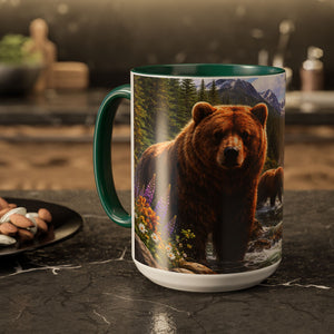 AM45  Grizzly Bear Mug
