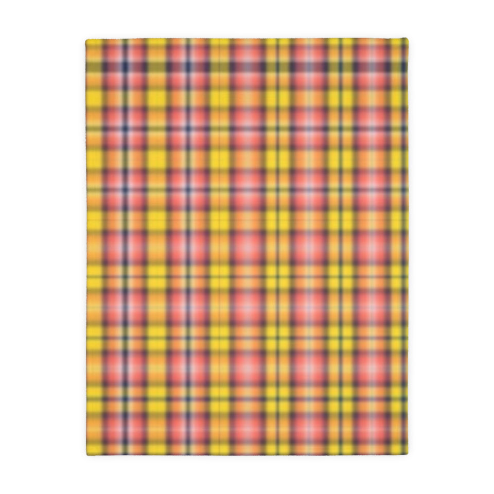 4CB  Colorful Plaid Blankets
