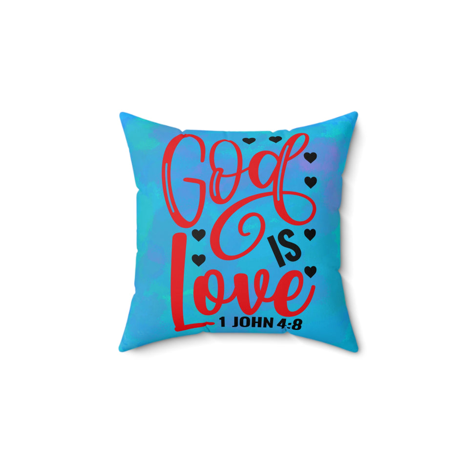 14WCP  Watercolor Christian Pillow