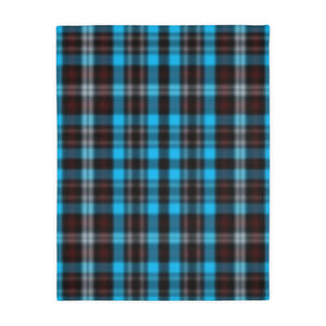 56CB  Colorful Plaid Blanket