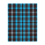 56CB  Colorful Plaid Blanket
