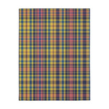 7CB  Colorful Plaid Blanket