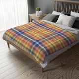 2CB  Colorful Plaid Blanket