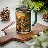 AM37   Tiger Family Mug