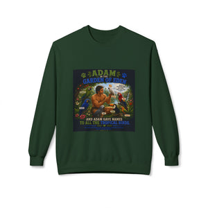 Charlie & Alex – Adam in the Garden of Eden Christian Sweatshirt CAS15