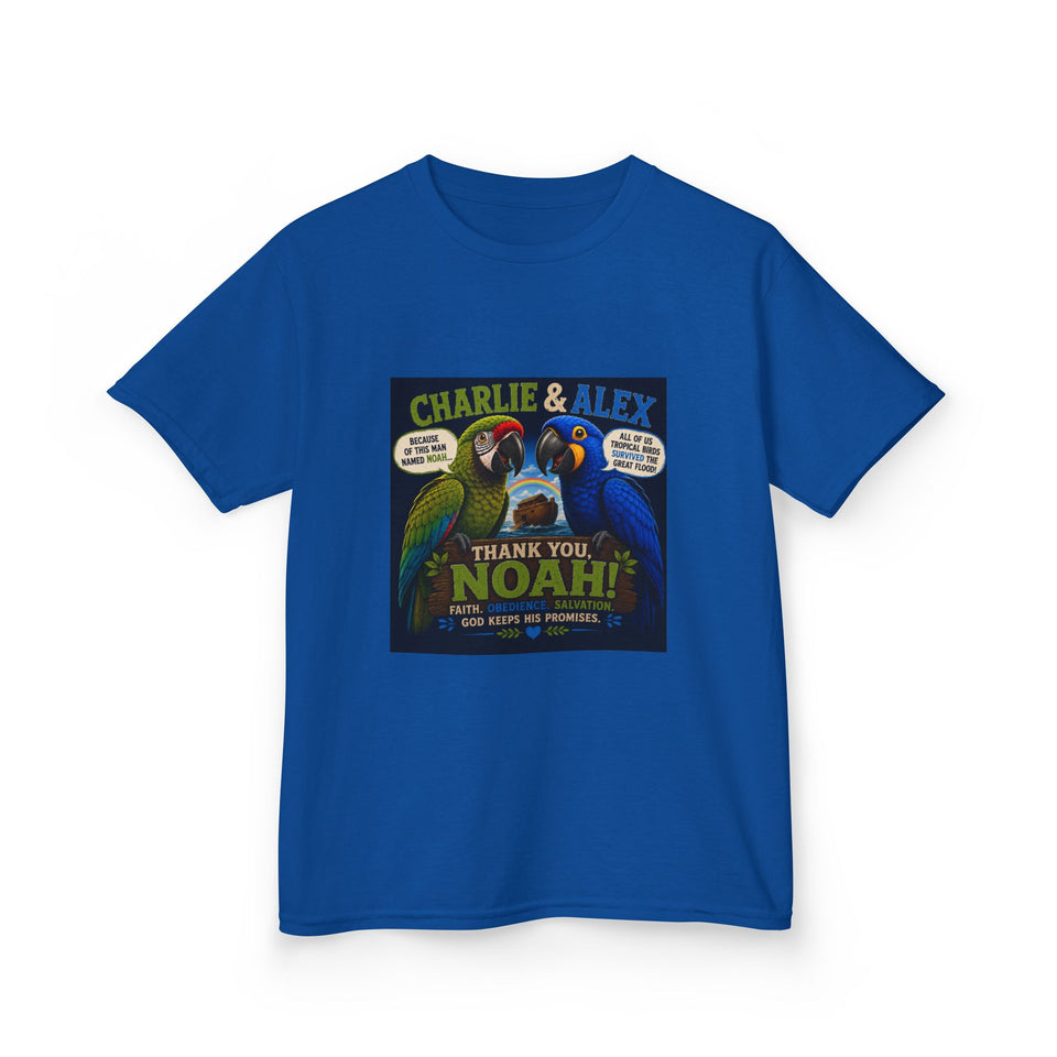 Charlie & Alex Kids T-Shirt – Thank You, Noah CA26
