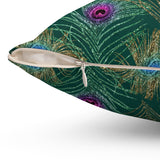 1PCF Peacock Feather Pillow
