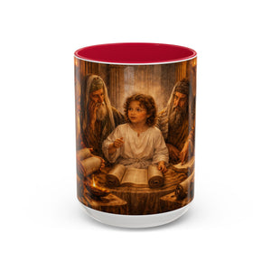 BSM52  Young Jesus Teaching with Scribes (11oz/15oz)