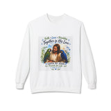 Charlie & Alex with Jesus – Together in His Love Christian Sweatshirt CA23