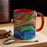 57CMSM  Colorful Marble Genesis 1:11-12 Mug