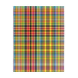 59CB  Colorful Plaid Blanket