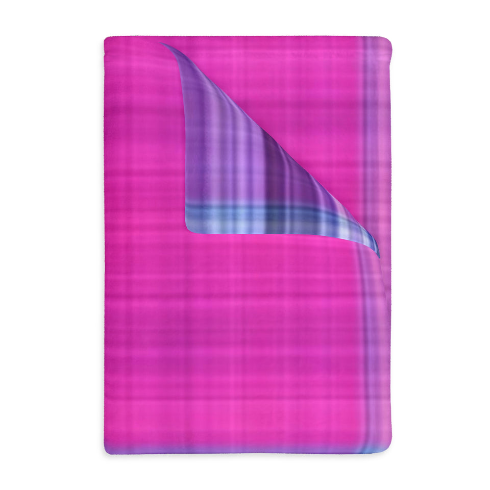 17CB  Colorful Plaid Blanket