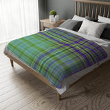 27CB  Colorful Plaid Blanket