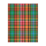63CB  Colorful Plaid Blanket