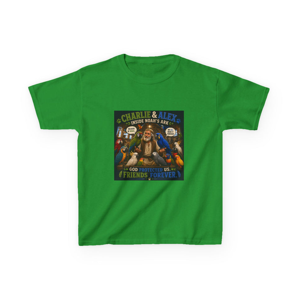 Charlie & Alex Kids T-Shirt – Inside Noah’s Ark CA27
