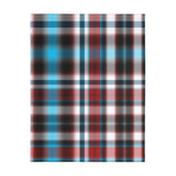54CB  Colorful Plaid Blanket