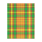 65CB  Colorful Plaid Blanket