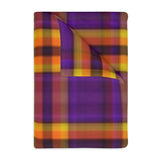 40CB  Colorful Plaid Blanket