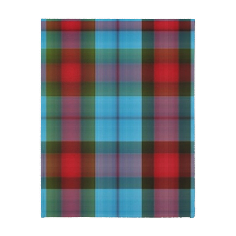 18CB  Colorful Plaid Blanket