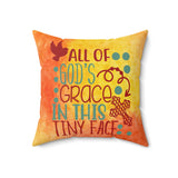 1WCP  Watercolor Christian Pillow