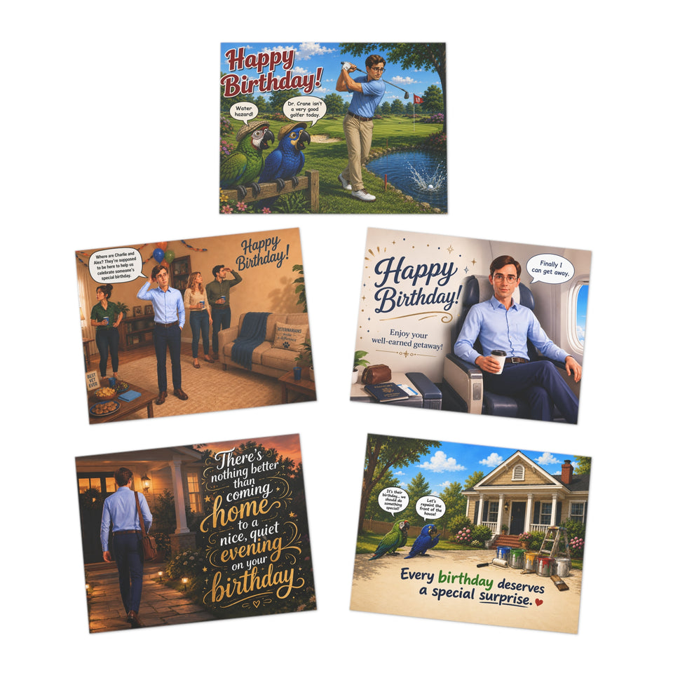 Charlie & Alex Adult Birthday Cards MGC9