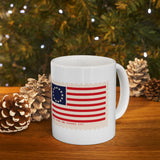 3FSM  US Flag Stamp Mug