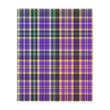 29CB  Colorful Plaid Blanket
