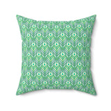 18PCF  Peacock Feather Pillow