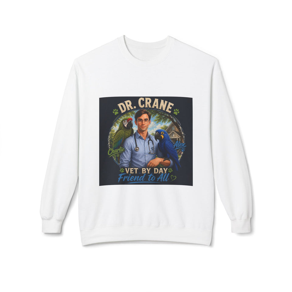 Dr. Crane, Charlie & Alex “Vet by Day, Friend to All” Sweatshirt CA14