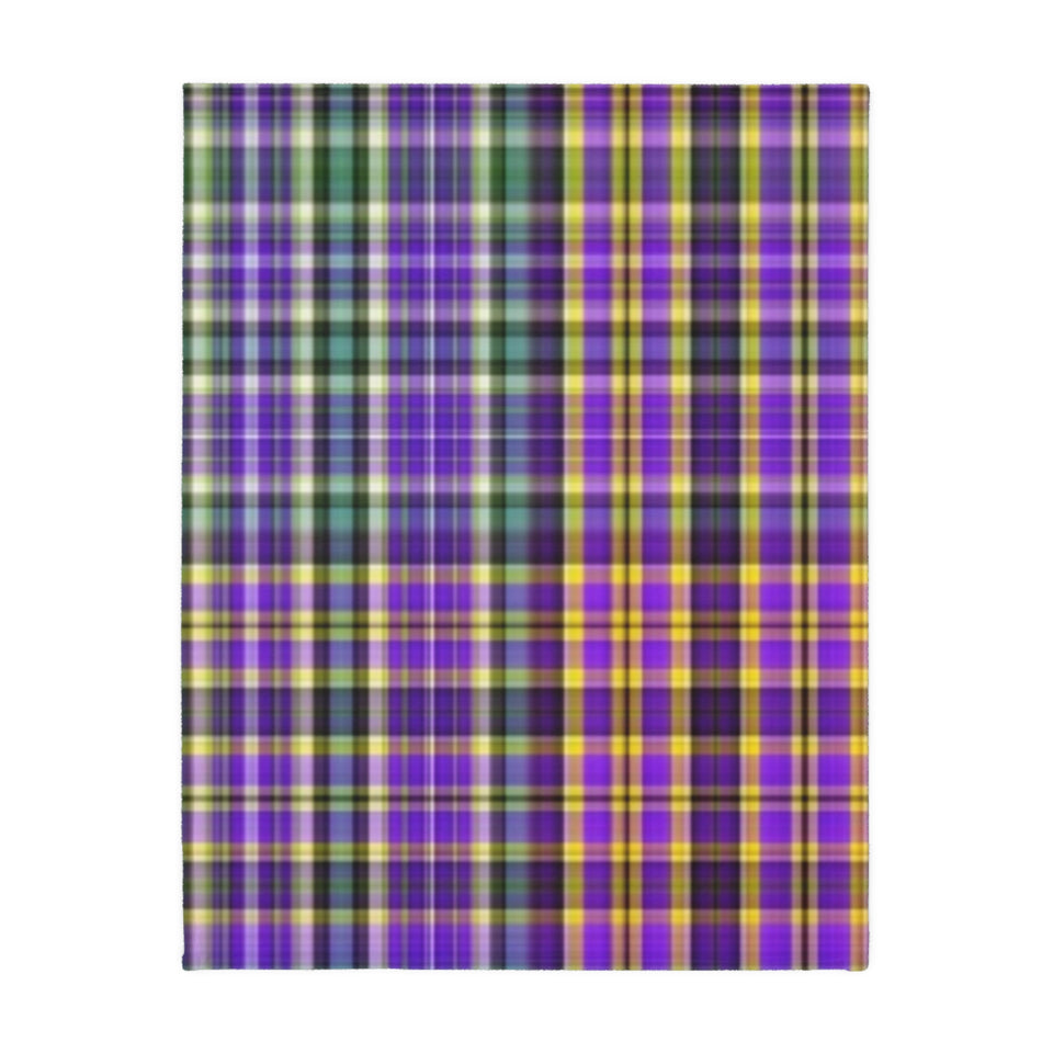 29CB  Colorful Plaid Blanket